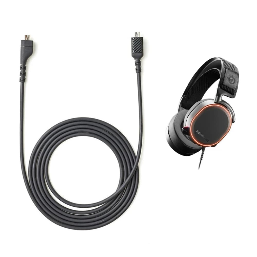 Audio Card Cable for Steelseries Arctis 3 5 7 Pro cable headphones cable adapter for Audio cable