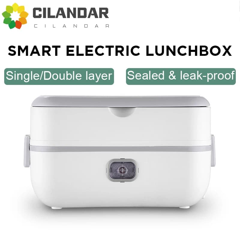 Lunch Box riscaldato elettrico portatile 110V 220V Bento Box riscaldatore di cibo fornello di riso contenitore scaldino Set di stoviglie per l'home Office