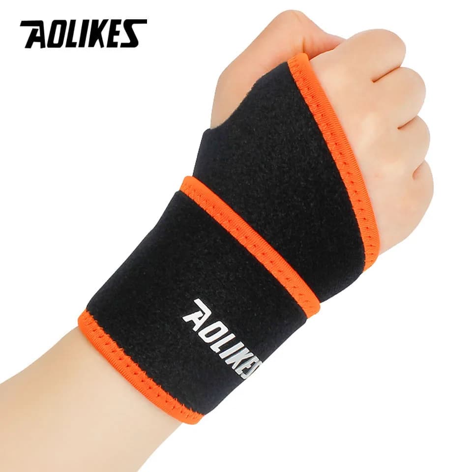 AOLIKES 1 PC supporto per supporto per polso stabilizzatore per pollice supporto per polso regolabile avvolgere per pallavolo basket sollevamento pesi proteggere