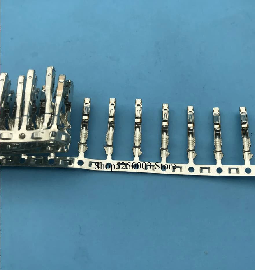 50/100/200/500 Pz terminali a crimpare connettore aut (pin) 000979034E Terminali sigillati Femmina per cavo di riparazione