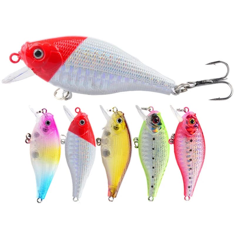 Minnow da Pesca in plastica dura esche 6.5cm/7.8g esca artificiale Crankbait esca attrezzatura da Pesca Pesca