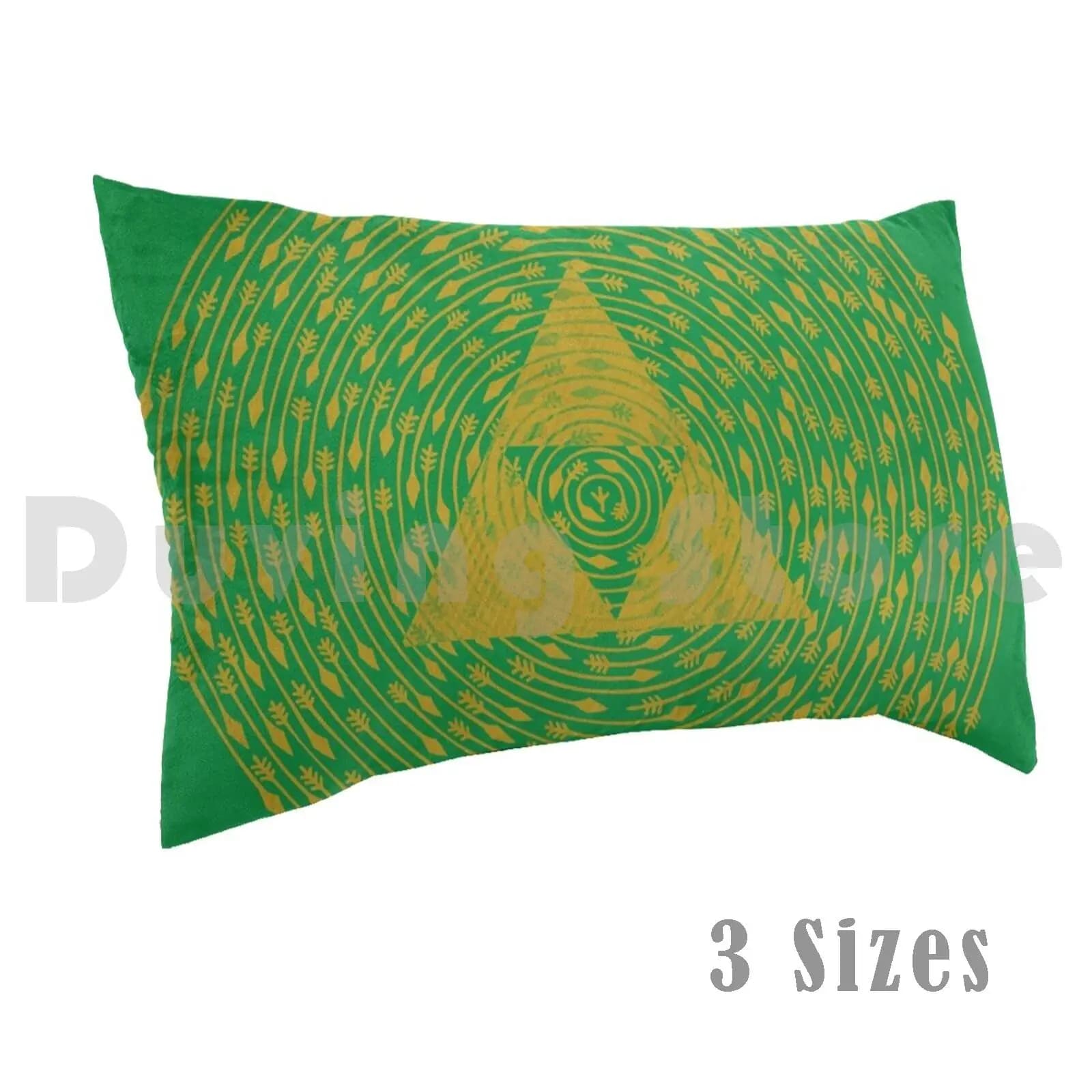 Federa per cuscino The Under Siege fai da te 50 * 70 Freccia Cerchio medievale Geometrica Concentrica Morte Rune Triforce