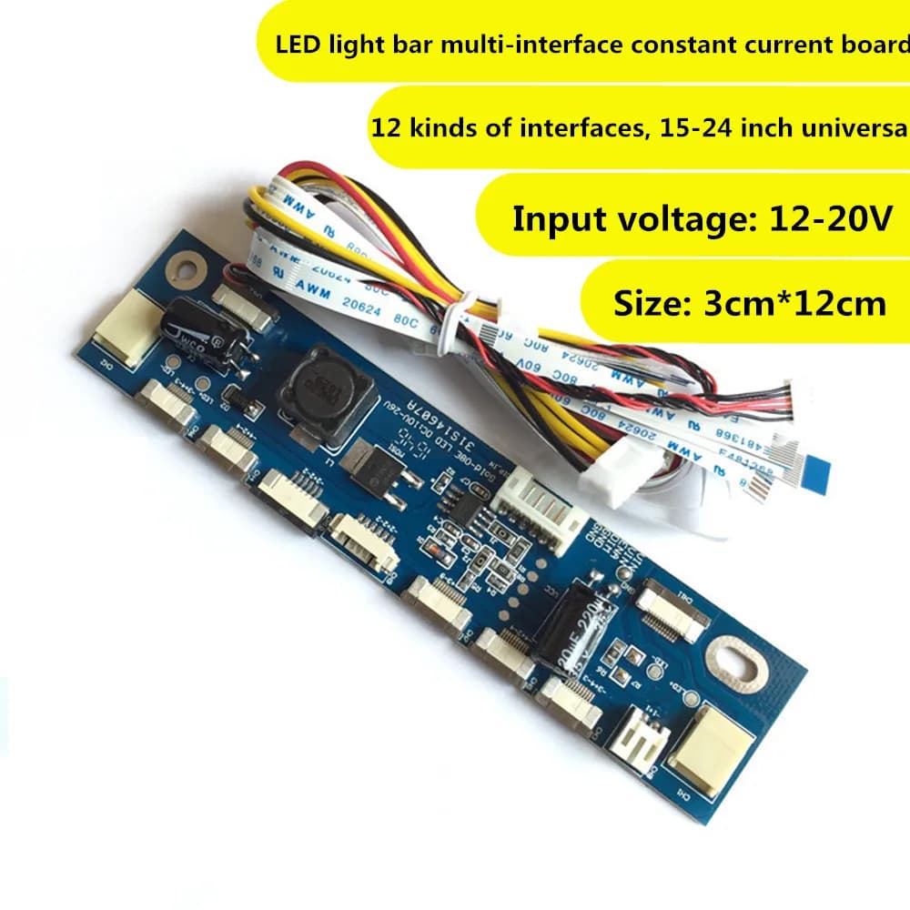LED multi-interfaccia 2P 6P 10P 12P interfaccia completa scheda booster LED universale striscia booster LED ad alta tensione