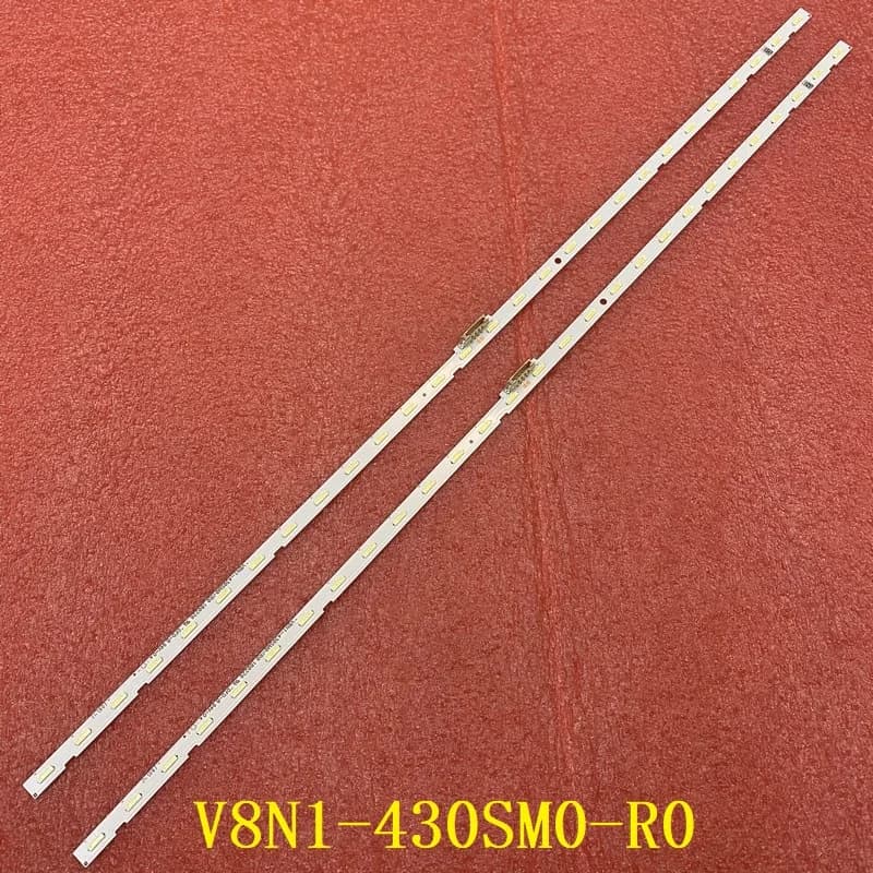 Striscia di retroilluminazione a LED per Samsung TV UE43RU7105K UE43RU7102K UE43NU7125K UE43NU7122K UE43RU7100 UE43NU7092 UE43NU7100 BN96-45954A