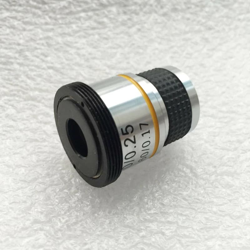 Nuovo adattatore RMS Thread to M25 per obiettivo microscopio Nikon Leica Flat