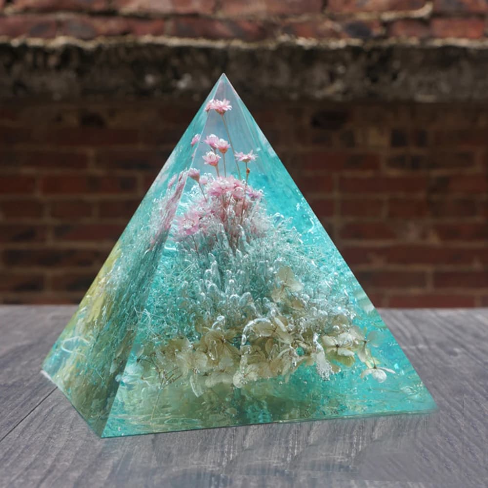 New 15cm Large Resin Molds for DIY Jewelry Making Resin Orgone Pyramid Orgonite Jewelry Silicone Molds Making Tools