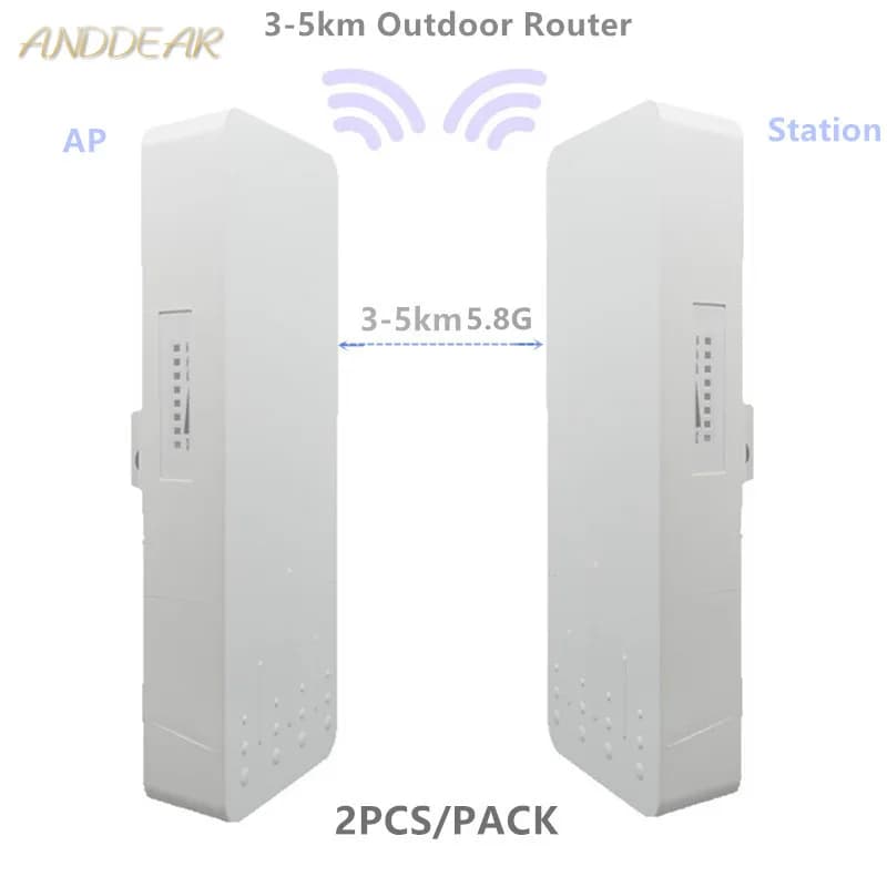 9344 9331 230 3-5km Chipset WIFI Router ripetitore CPE Long Range300Mbps 5.8G AP esterno Router AP Bridge Client Router ripetitore
