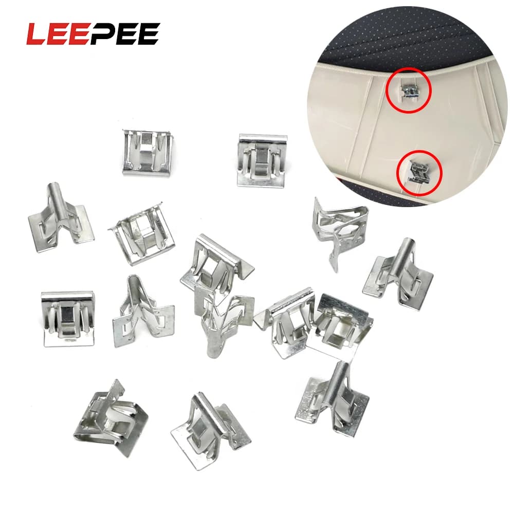15/30/45 pezzi di fissaggio per Auto dashboard universali per Auto pannello CD DVD piastra di rivestimento interna fibbia a Clip in ferro fisso accessori Auto