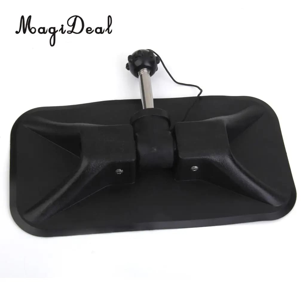 MagiDeal Universale PVC Marine Pagaie Remi Gancio di Blocco di Montaggio per Barca Kayak Canoa Nero Gommone Rafting Vela Accessori