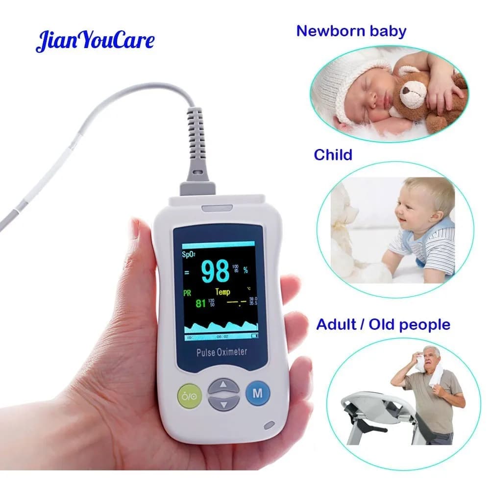 Newborn Baby Children Mini De Pulse OLED fingertip Portable Medical Pulse Oximeter