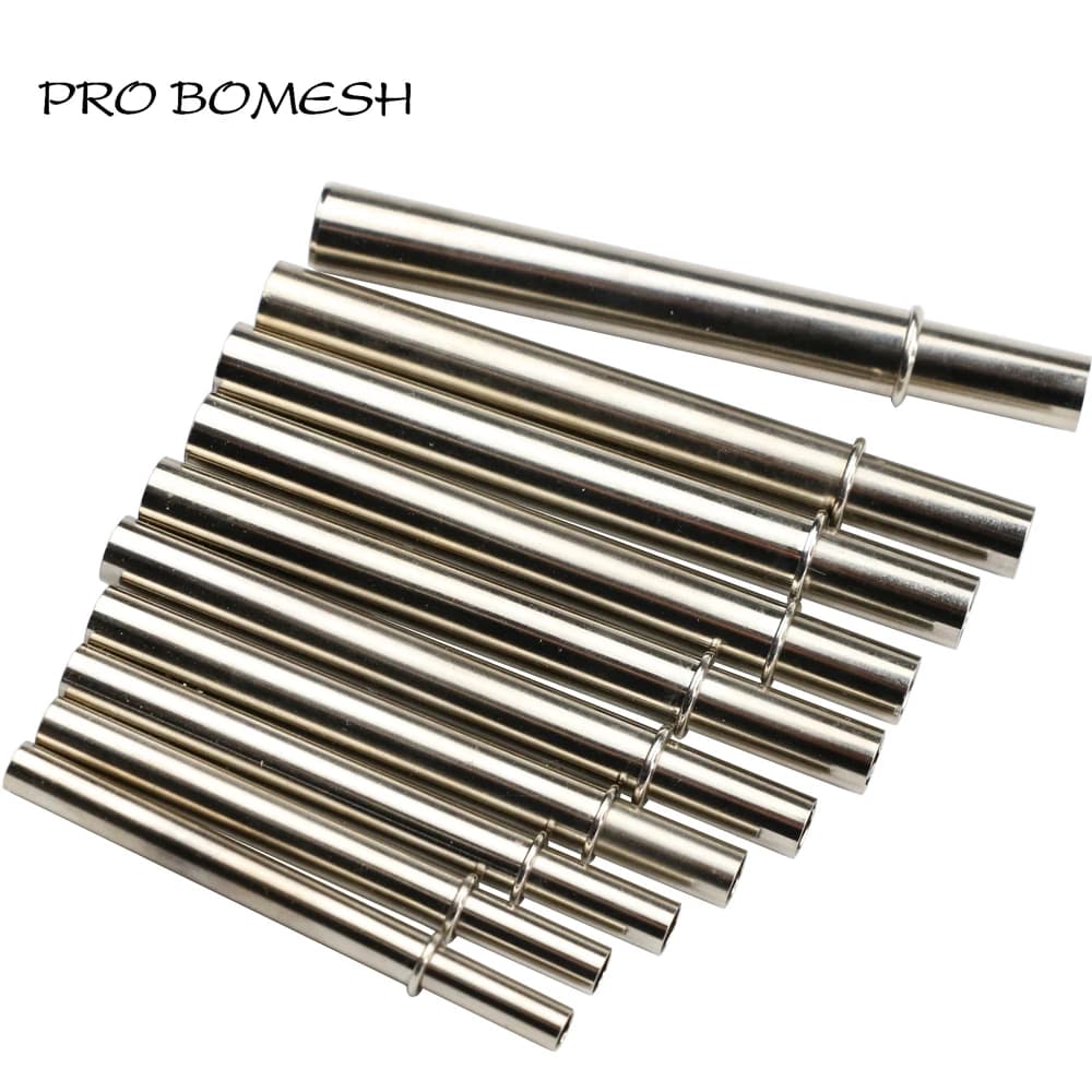 Pro Bomesh 5 Pz/lotto Canna da Pesca Tubo di Collegamento Canna da Pesca Costruzione di Componenti di Riparazione Canna da Pesca Accessori Fai da Te