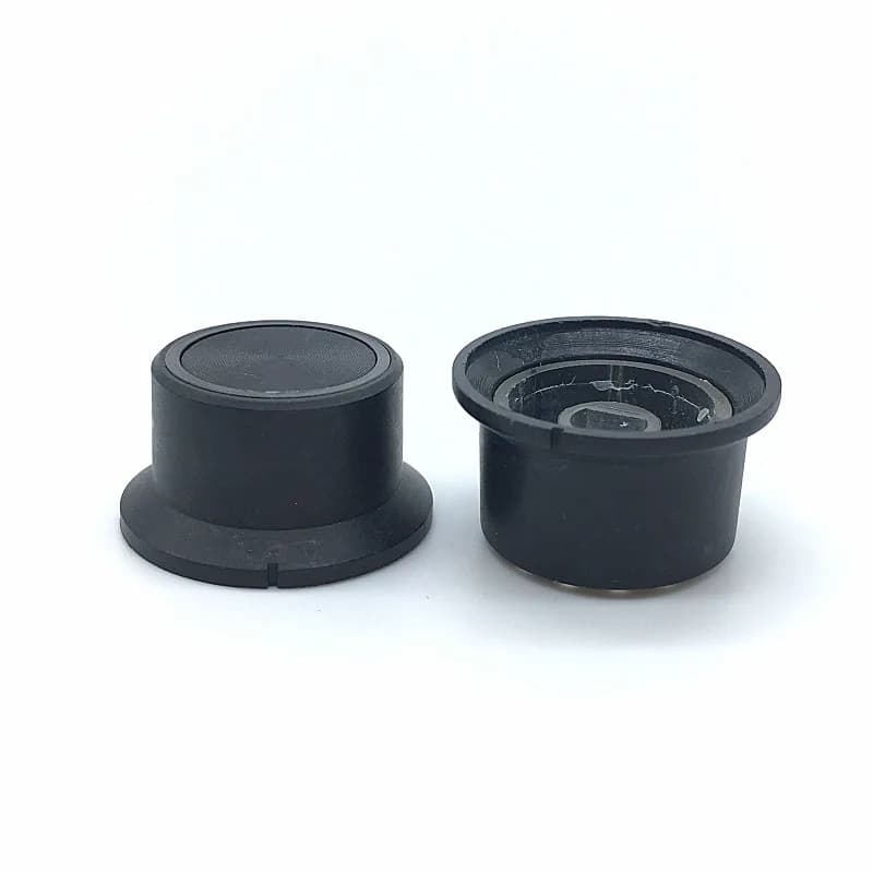2 pcs/lot Transmittance 6mm 15/64 "Plastic Ring Shaft diameter light emitter Encoder knobs Half D Tree Plum Tree Type