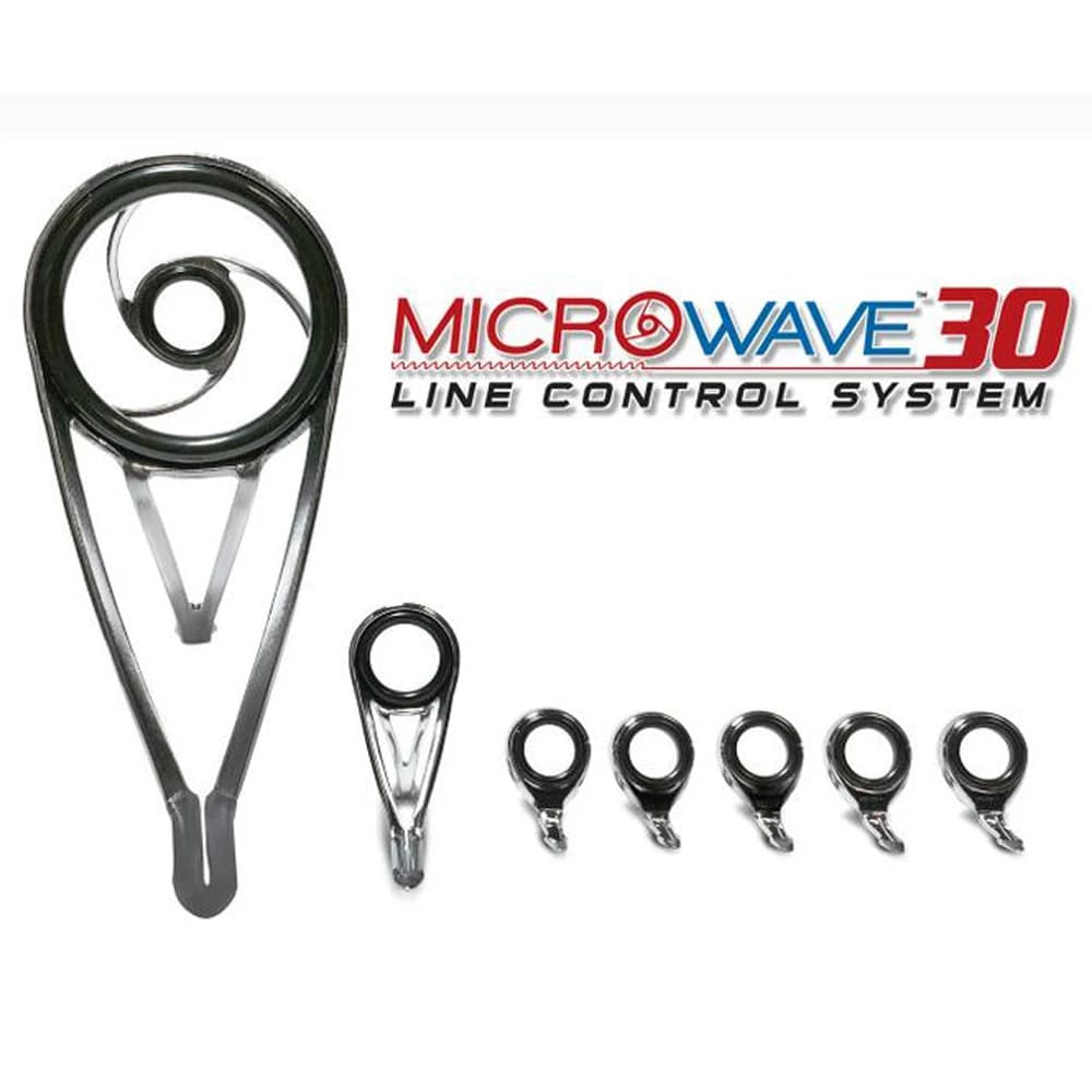 American Dealing Company A Microonde 30-10 Canna Line Control System Carpa Rod Guide Set FAI FROM TE Canna Fishing Component repair kit