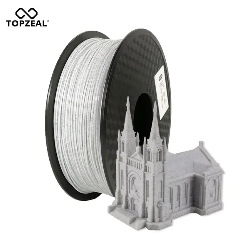 TOPZEAL PLA Color Marble Filament 1.75mm PLA 3D Printing Filament Precision +/-0.02mm 1KG Spool for 3D Printer