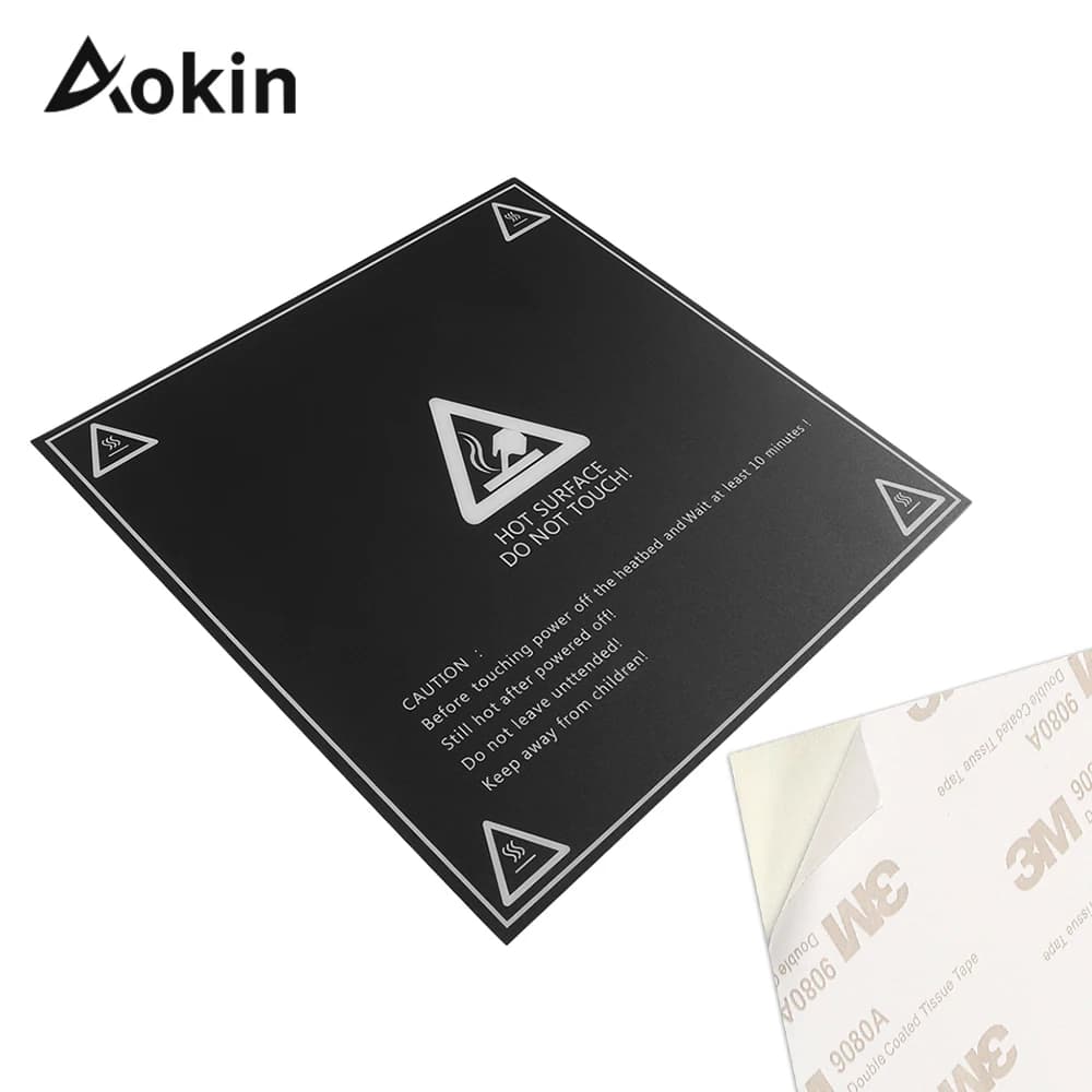Glassed Heated Bed Sticker Build 300x300mm Plate Cover Hot Bed Platform Sticker for Creality cr10 ender 3 5 for 3D Printer
