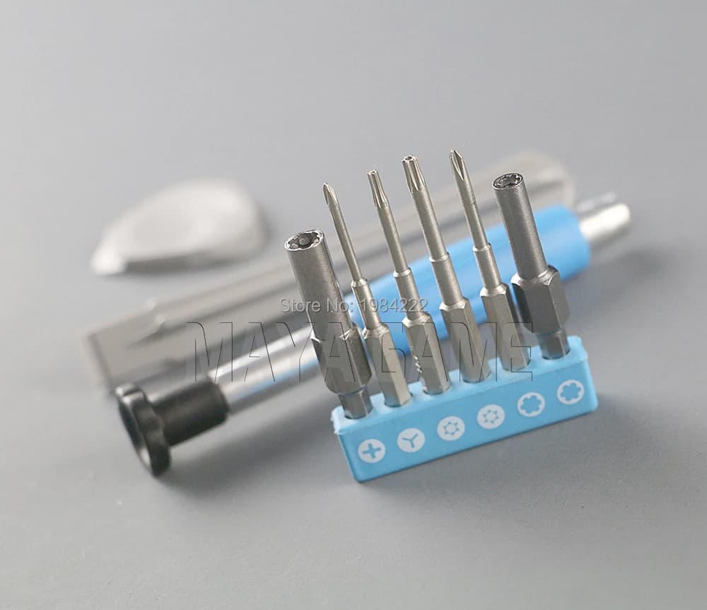 20sets/lot Security Bit Steel Set 3.8mm 4.5mm Screwdriver Tool For Nintendo Switch NES SNES N64