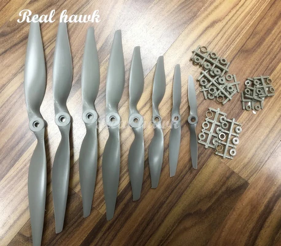 2 pezzi 12x6/12x8/13x6,5/14x7/15x8/16x8/16x12/17x8/17x10 Elica elettrica in fibra di vetro di nylon Modello RC Sostituisci APC