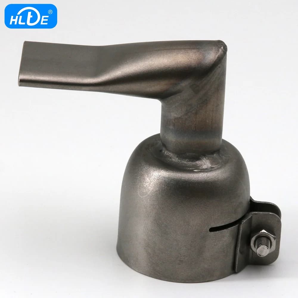 Ugelli di saldatura piatti HLTE da 90 gradi 20mm per pistola ad aria calda/pistola di calore/pistola di saldatura di plastica/saldatore di plastica accessori tuyere