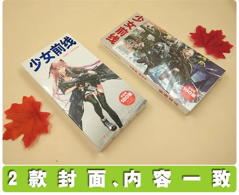 340 pz/scatola Ragazze Frontline cartolina anime Bambole Frontline poster di Raccolta della carta adesivo della carta di giocattoli per il regalo