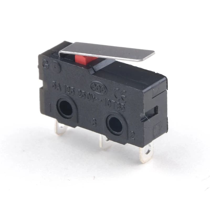 Free Shipping! 5 pcs/lot 3D Printer Parts Micro Finecorsa 3 Pin N/ON/C All New 5A 250VAC KW11-3Z Micro Switch