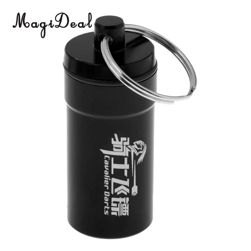 Dardo di Punte Morbide Punti Voli di Protezione Scatola di Immagazzinaggio Portatile Dart Accessori Waster O-Anello di Forniture Per Il Trasporto Holder w/ anello chiave