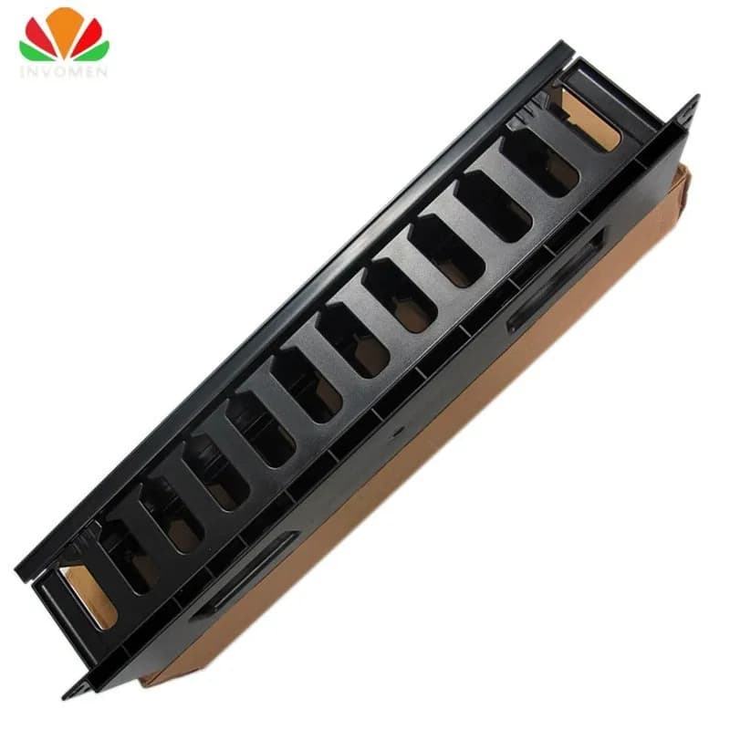 19 "Cabinet Rete 2U Rack Cable Management 12 Bancarelle Telaio In Plastica Linea Organizzatori Panduit Tipo Per Patch Panel AMP