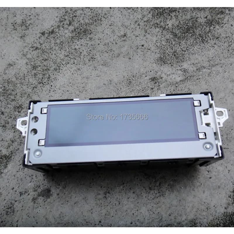 For Peugeot Citroen Red Monitor Monitor Air Conditioner Display Optional USB Display English and French 6 Pins