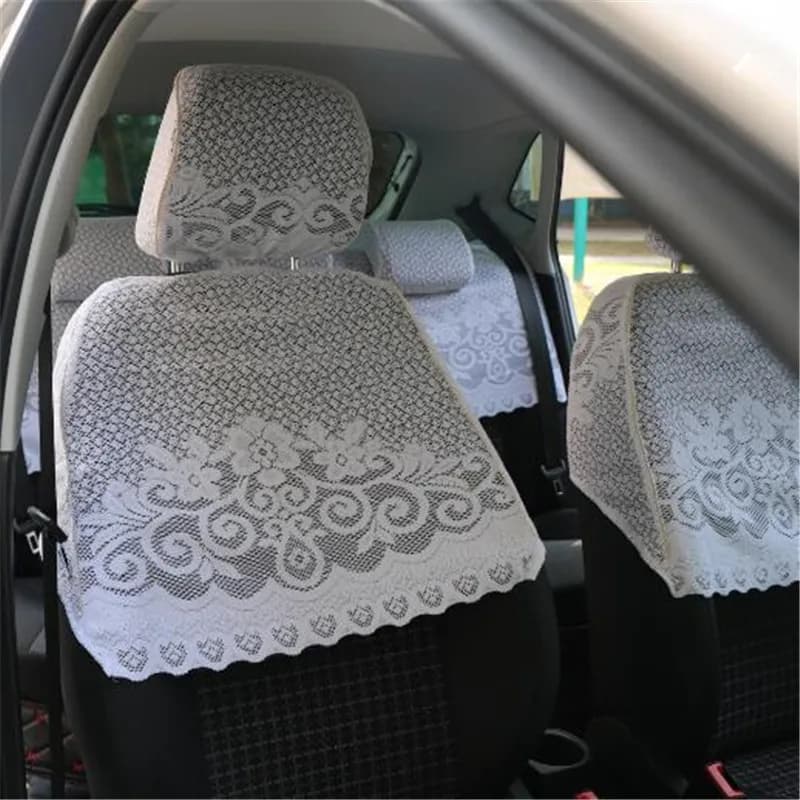 Network Seat Cover Half Lei for AudiRS A1A3 A4 A5 A6 A7A8 S3 S6 S7 S8 Car Seat Clothes in lace four seasons car care 8 pieces