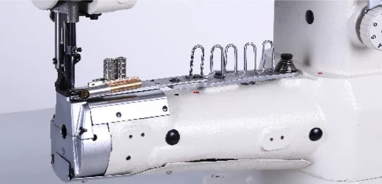 Sewing machine parts JS-1341DE 1342 big shuttle big mouth high-end car - Edger assembly and Positioning on the side