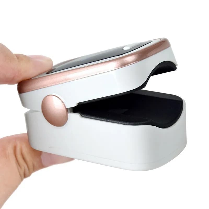 Oled finger pulse portable pulse oximeter SPO2 PR PI 8 hours sleep monitor Oxygen in blood pediatric oximeter De Deed a case