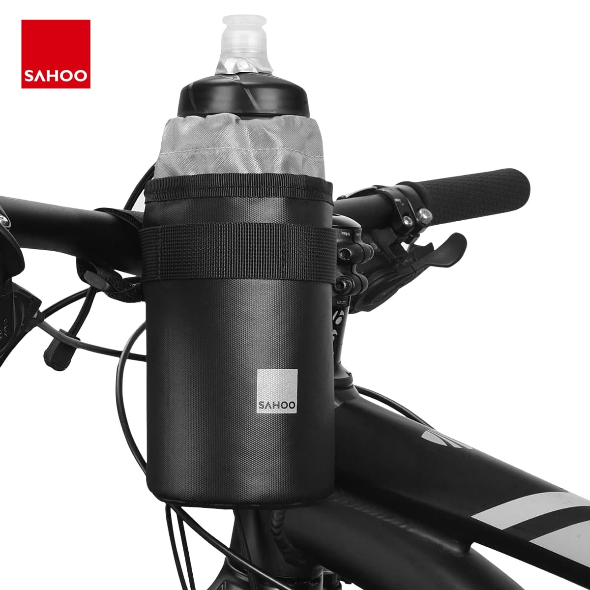 Travel Sahoo 112050 Bike Bag Thermos Water Bottle Bag Water Bottle Bag Water Cooling Machine Holder hydration Package Carrier
