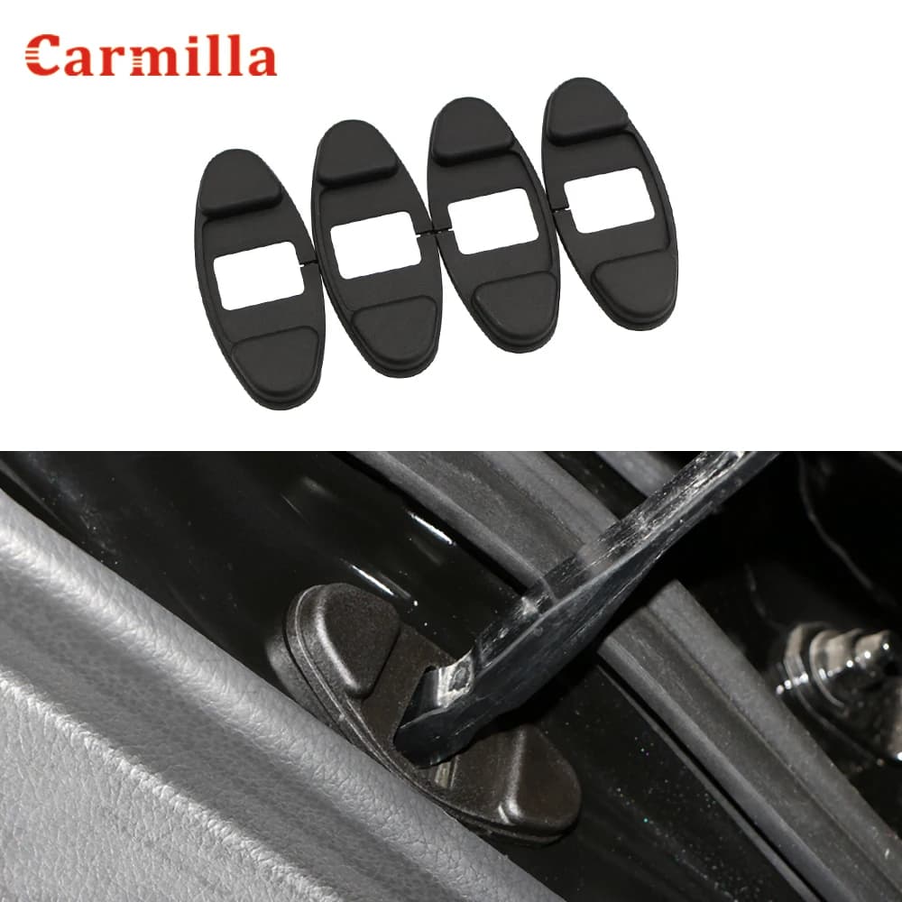 Abs Accessori Serratura Della Porta Fermacorda e ganci di Limitazione Della Copertura Fit per Nissan Qashqai J10 J11 X-Trail T32 T31 Tiida Juke auto Braccio Fibbia Coperture