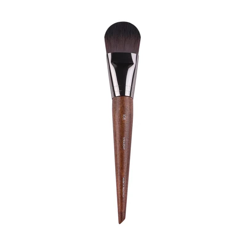 Professional brush for large foundation # Liquid foundation brush straight in the shape of a tab 108 Brush for makeup face mask