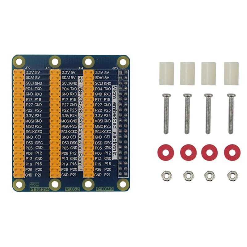 Raspberry Pi 3x40 Pin GPIO Adapter 1 to 3 GPIO Extension Board Plate GPIO module for Orange Pi Raspberry Pi 4B 3B Plus 2B