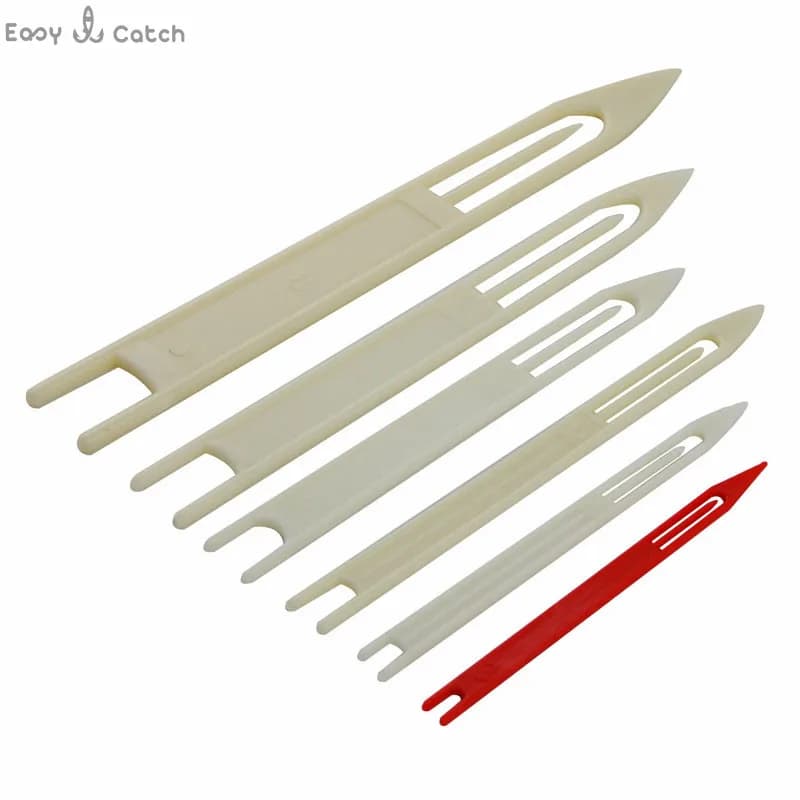 5 pz di Plastica Rete Da Pesca di Riparazione Ago Navetta di Compensazione Ago Navetta Carpa Accessori Per la Pesca Attrezzi Da Pesca Formato 3 4 5 6 7 8