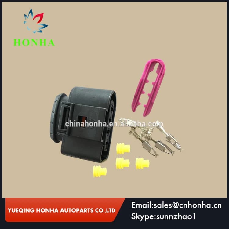 Spedizione gratuita pin g 10/20/50/100 pz/lotto 4 Pin/Way bobina di accensione automobilistica connettore elettrico Kit di riparazione custodia