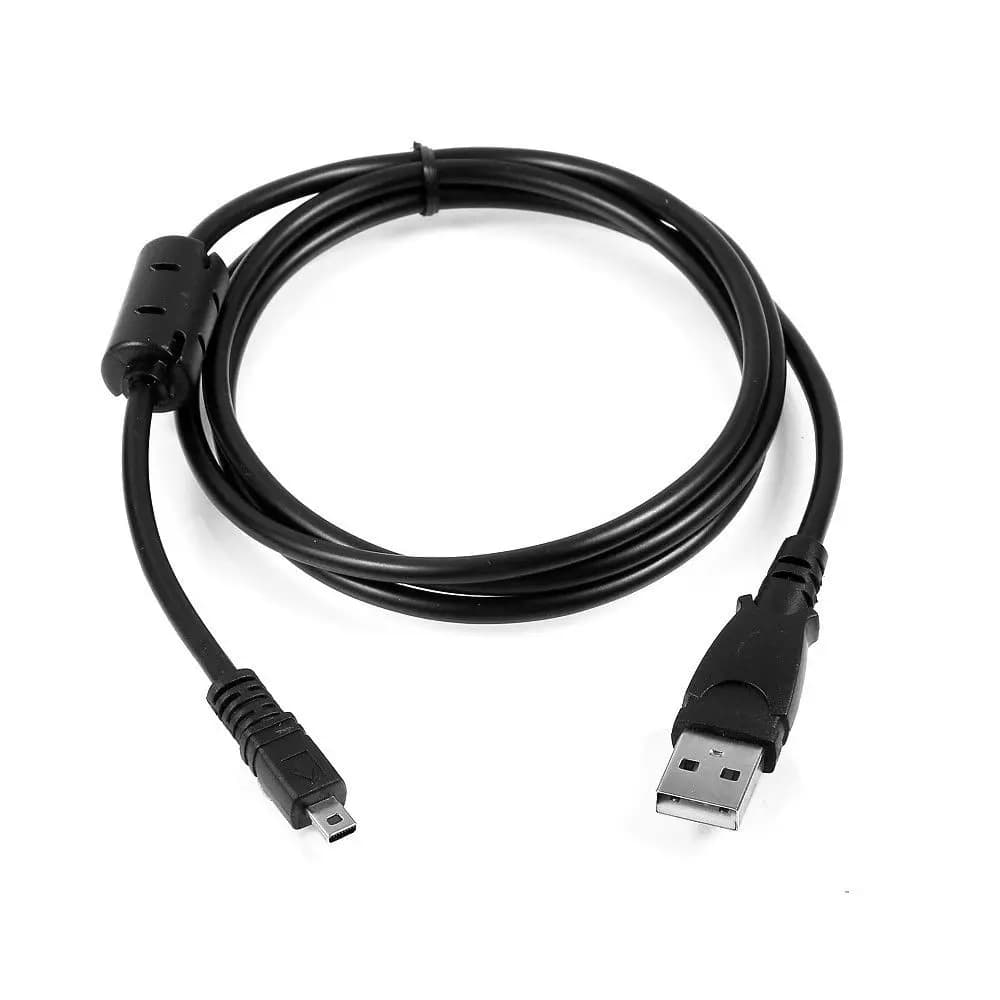 Cavo di sincronizzazione dati per PC USB a 8pin per fotocamera Panasonic Lumix muslimex