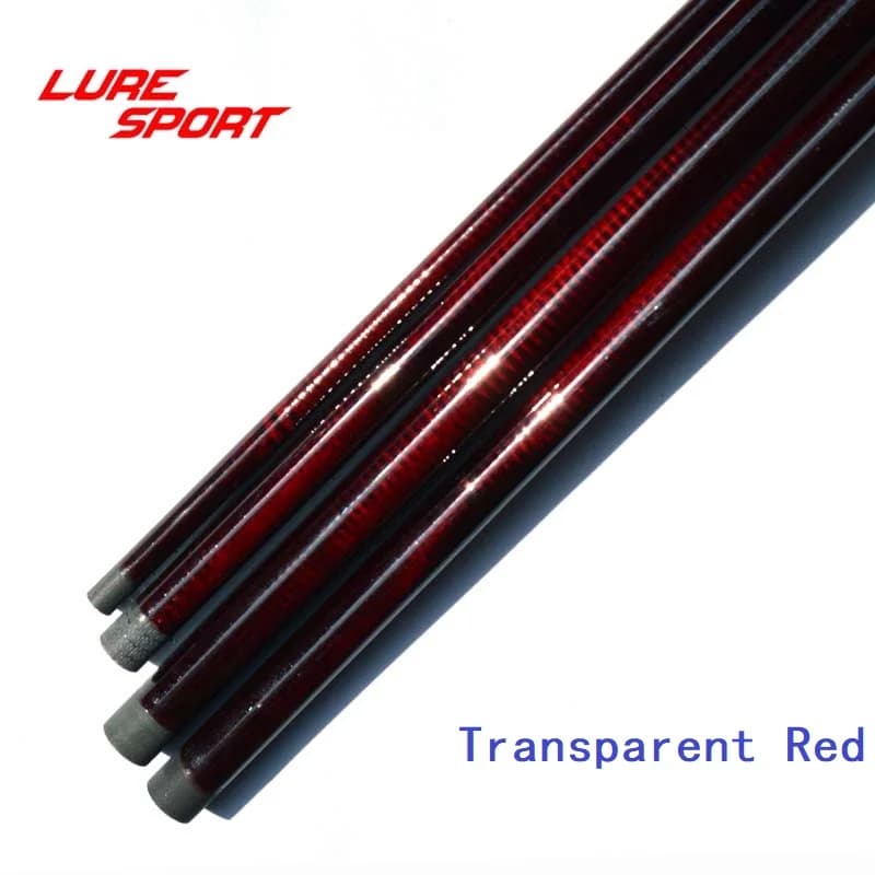 LureSport 2 set volano asta in carbonio grezzo 9 FT 3-4WT 5-6WT 4 sezioni Toray asta in carbonio componente di costruzione riparazione accessorio fai da te
