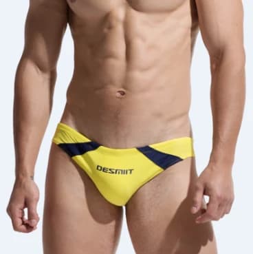 Desmiit Costumi da Bagno Uomo Costume da Bagno Mens Swim Slip Bikini Sexy di Nuoto Uomo Shorts Costume da Bagno Sulla Spiaggia Bordo Mare Costume da Bagno di Marca