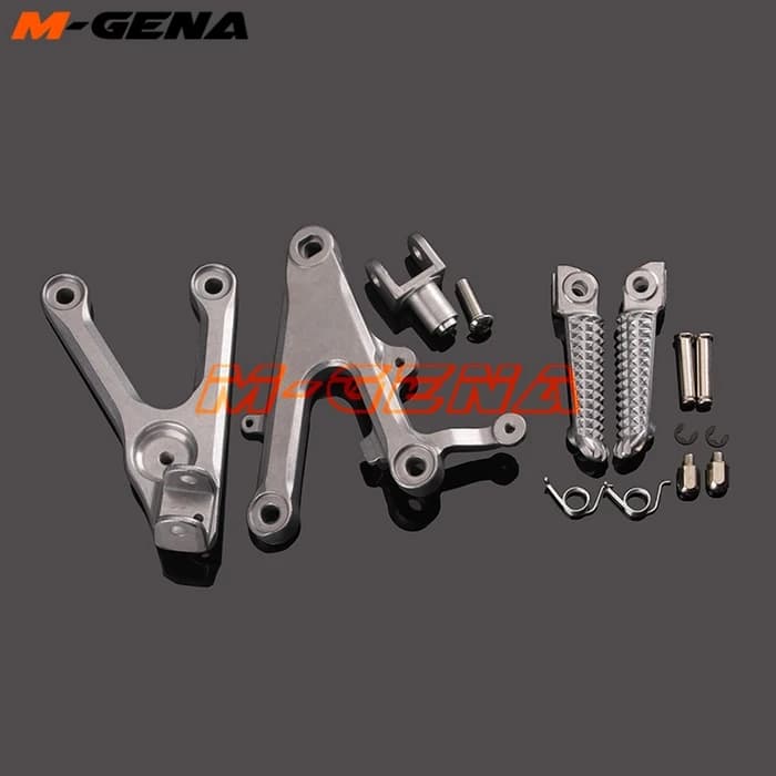 Anteriore Pedane Pedane Poggiapiedi Staffa Per YZF600 R6 YZFR6 YZF-R6 2003-2005 YZF R6S YZFR6S YZF-R6S 2006-2010