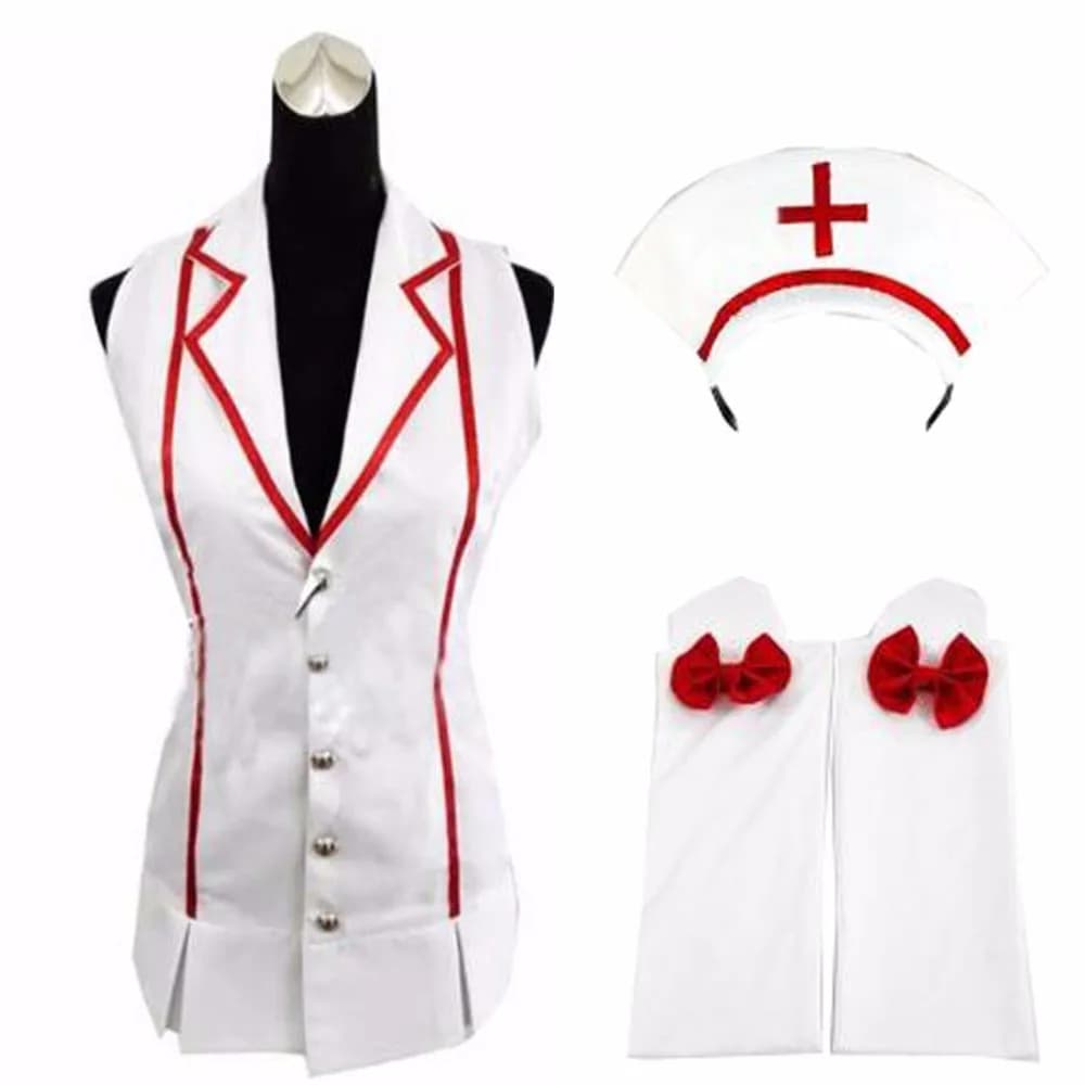 2025 Lol Akali Skin Nurse Tailored Halloween cosplay costume of any size
