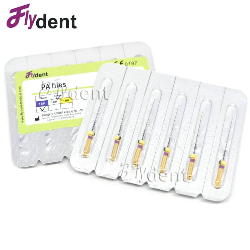 Strumento per Sbiancamento Dentale, File Endodontici Rotanti 25mm, File per Motore Endo Dentale, Strumenti PA per Odontoiatria