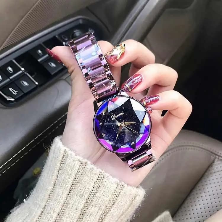 2019 orologio da donna di lusso in cristallo di lusso delle migliori marche orologio da donna in acciaio inossidabile cielo stellato orologio da donna cassa in ottone orologi da donna al quarzo