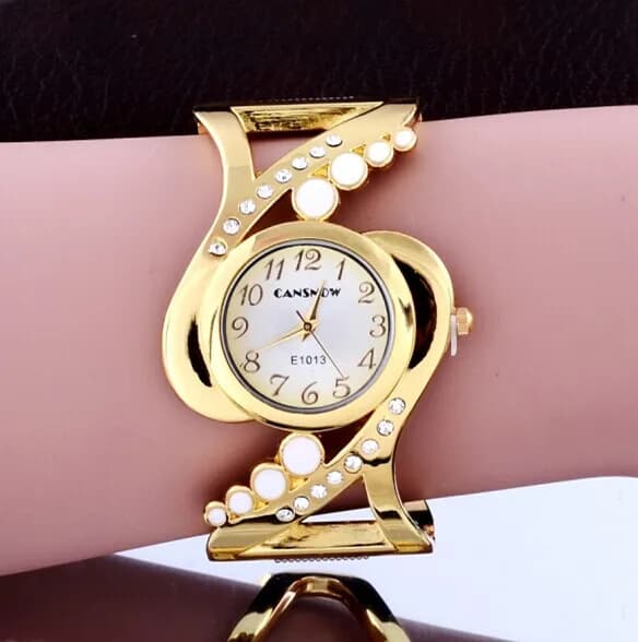 Bracciale in oro di lusso Orologi da donna Orologio da donna con diamanti alla moda Orologi da donna Orologio femminile elegante montre femme zegarek damski