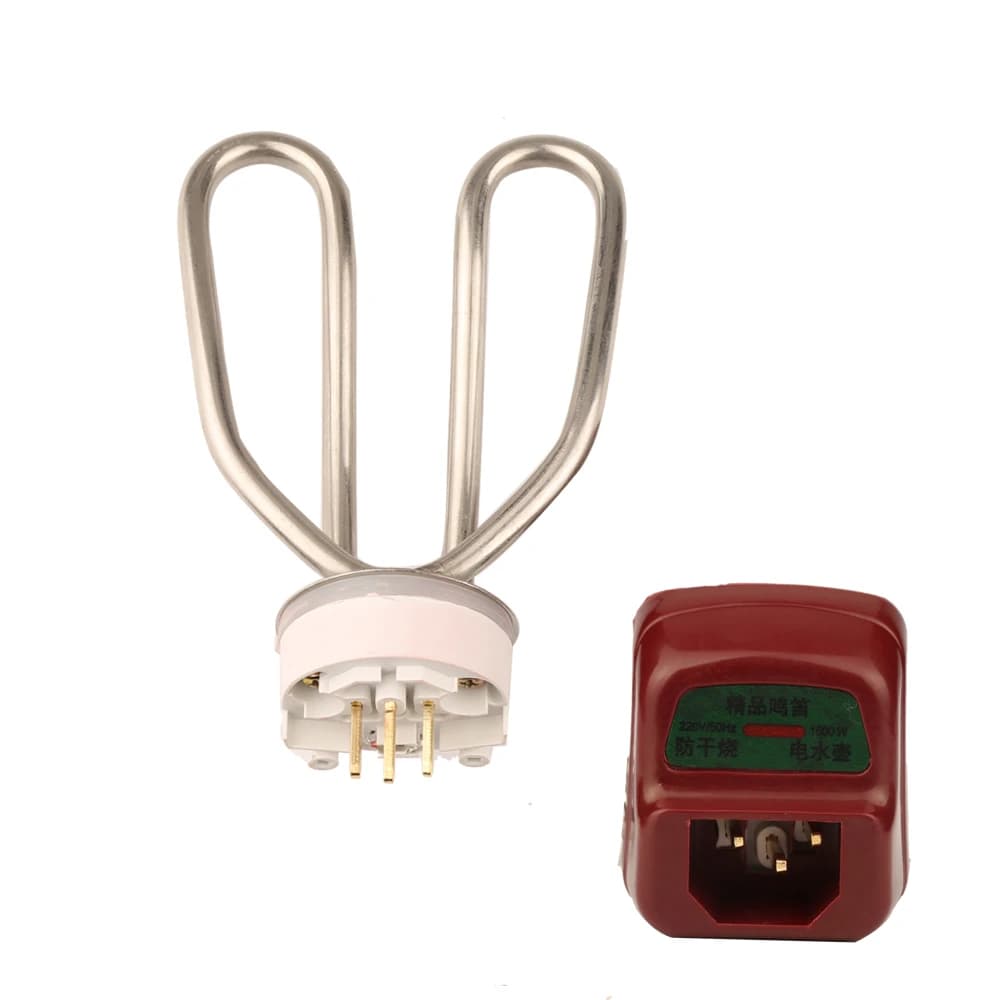 220 v 1500 w electric heating pipe protection anti-dryer heating element electric water in stainless steel boiler parts