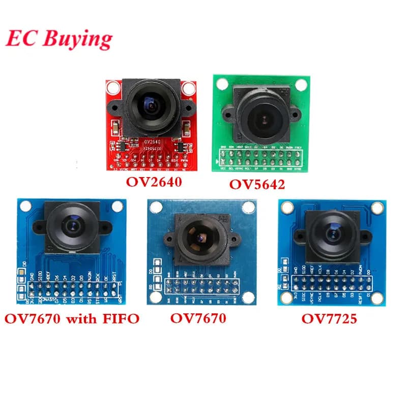 OV7670 OV7725 OV5642 OV2640 OV7670 camera module with FIFO CAM image sensor STM32 Support VGA CIF JPEG 30W for Arduino