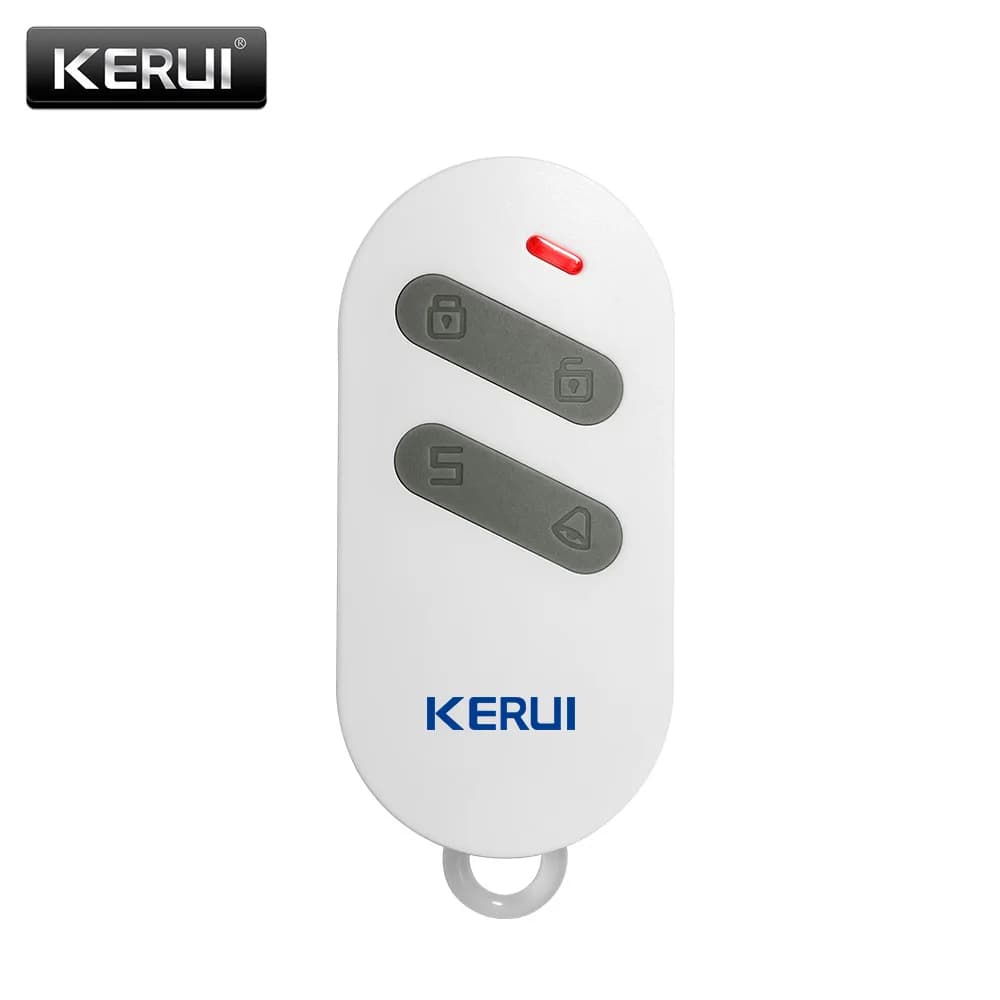KERUI RC532 Telecomando portatile senza fili 4 pulsanti per KERUI W181 W184 W204 Sistema di allarme domestico ad alte prestazioni