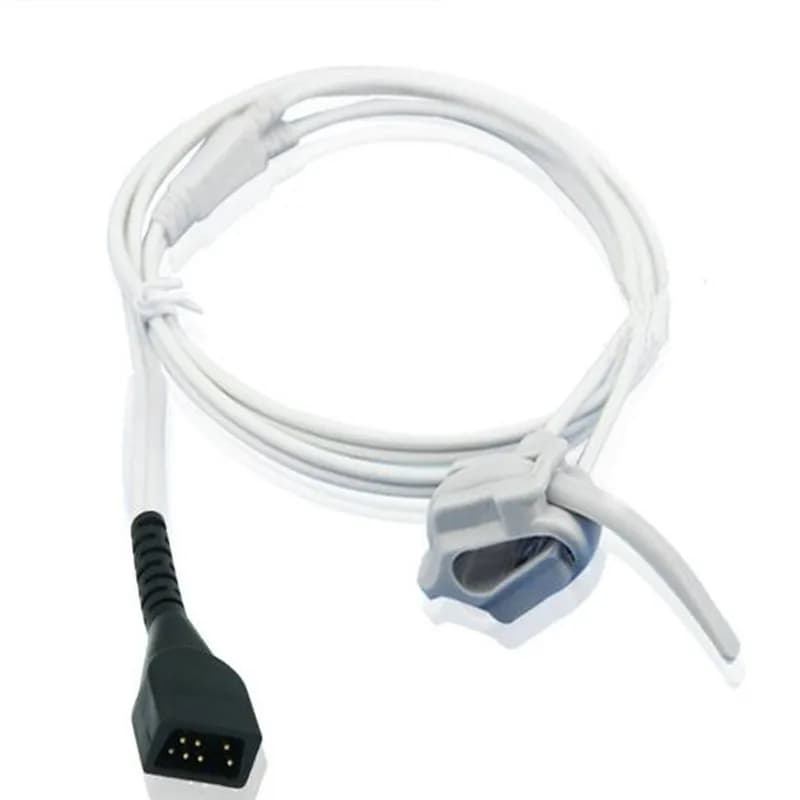 Compatible for NONIN 2500/8500/8600/8700 DB7 PIN newborn/borne wrapped sensor Spo2 pulse sensor Spo2 oxygen probe TPU1M