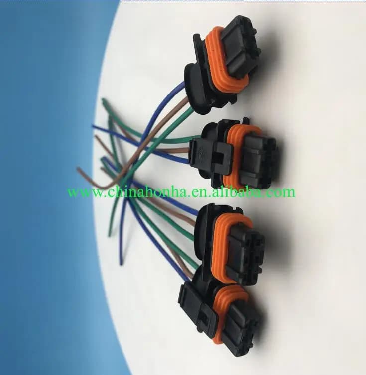 Il trasporto libero 10/20/50/100 pcs/un sacco 3 pin impermeabile alloggiamento del connettore 1928403110 3.5 serie auto elettrica spina 1928404074