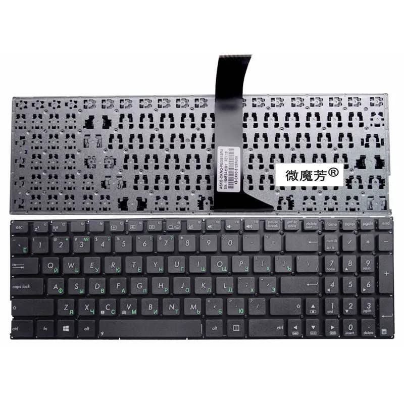 Tastiera Del Computer Portatile Russo per Asus K550 A550 Y581 X550V X552C X550 X550C X550L F501 F501A F501U Y582 S550 D552C X550KD ru